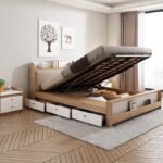 ⁦سرير بوحدة وأدراج للتخزين داخلية⁩ - الصورة ⁦4⁩