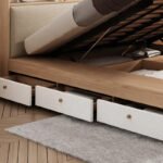 ⁦سرير بوحدة وأدراج للتخزين داخلية⁩ - الصورة ⁦3⁩