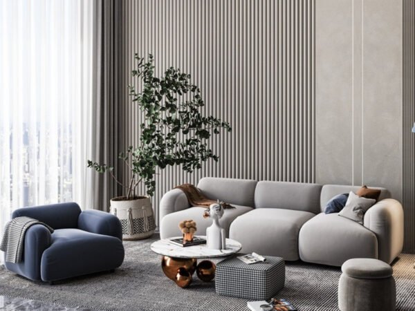 كنبة مريحة بتصميم عصري