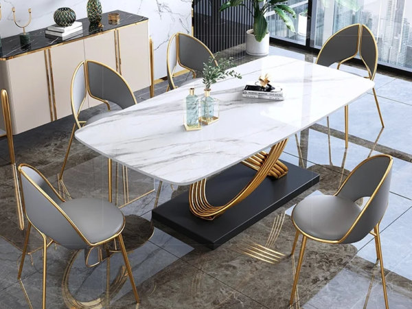 طاولات طعام مودرن رخام عالي الجودة