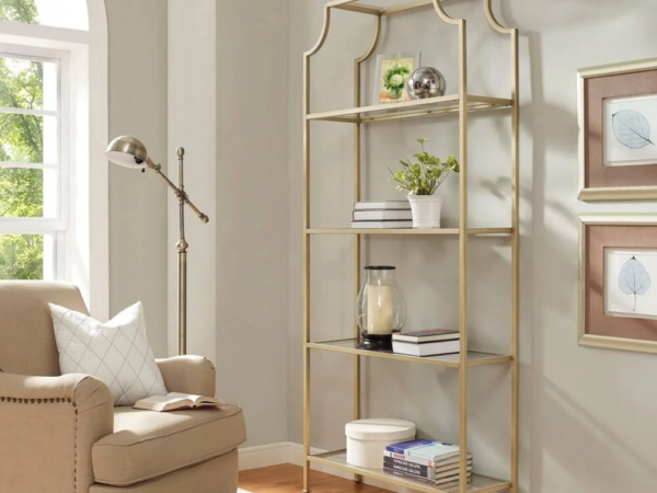 وحدة أرفف بتصميم فاخر