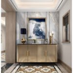 كونسول فاخر بتصميم أنيق