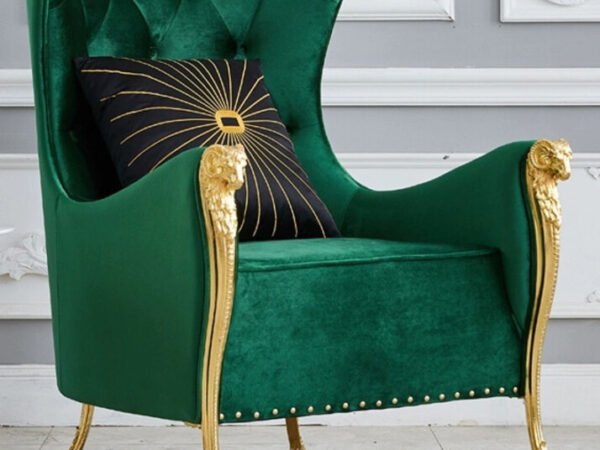 كرسي فوتيه بتصميم ملكي فاخر