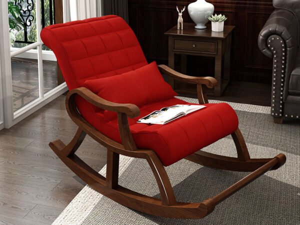 كرسي هزاز خشبي