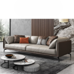 ⁦كنبة موردن جلد ايطالية فاخرة⁩ - الصورة ⁦4⁩