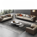 ⁦كنبة موردن جلد ايطالية فاخرة⁩ - الصورة ⁦3⁩