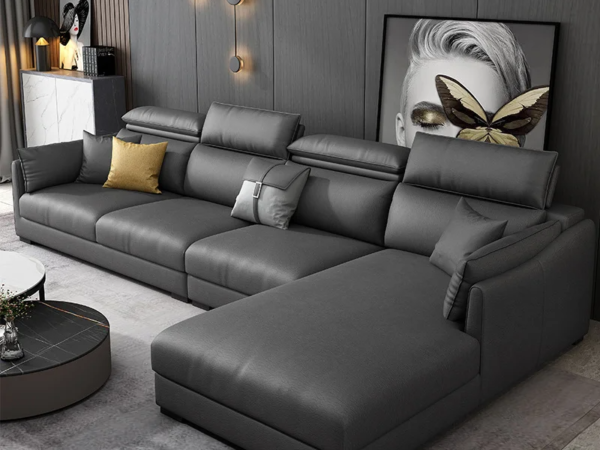 كنب ركنة مودرن بتصميم أنيق