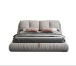 ⁦سرير نوم بتصميم حديث مع 2 كمودينة ⁩ - الصورة ⁦5⁩