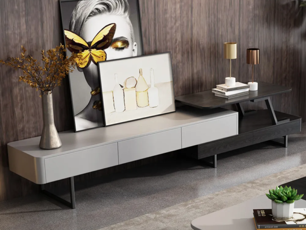 طاولة تلفزيون بتصميم راقي