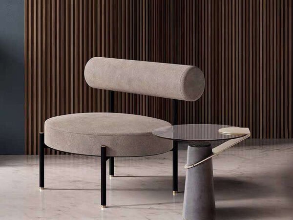 كرسي مفرد مودرن دائري