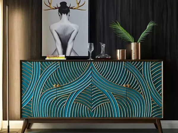 طاولة كونسول بلمسات مزخرفة و مميزة