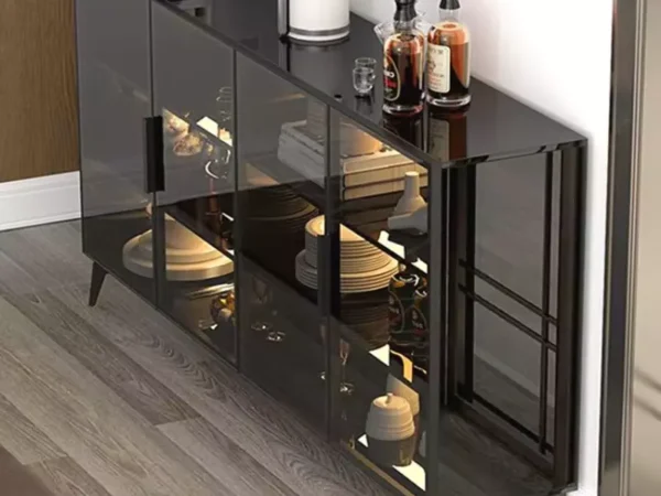 طاولة كونسول شفافة مودرن أنيقة