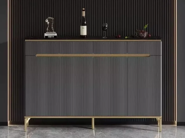 طاولة كونسول فخمة بمقابض يد مخفية