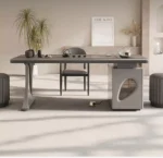 ⁦طاولة مكتب بتصميم حديث⁩ - الصورة ⁦3⁩