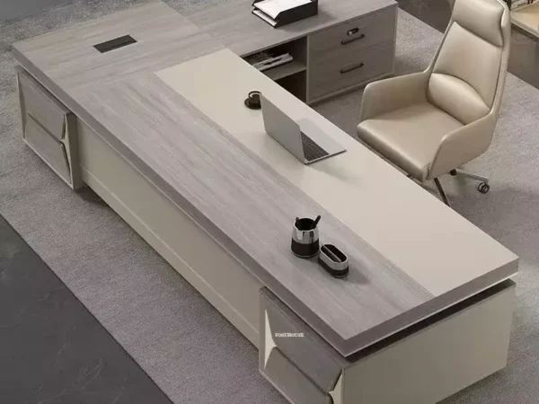 طاولة مكتب بتصميم شيك والوان فاخرة