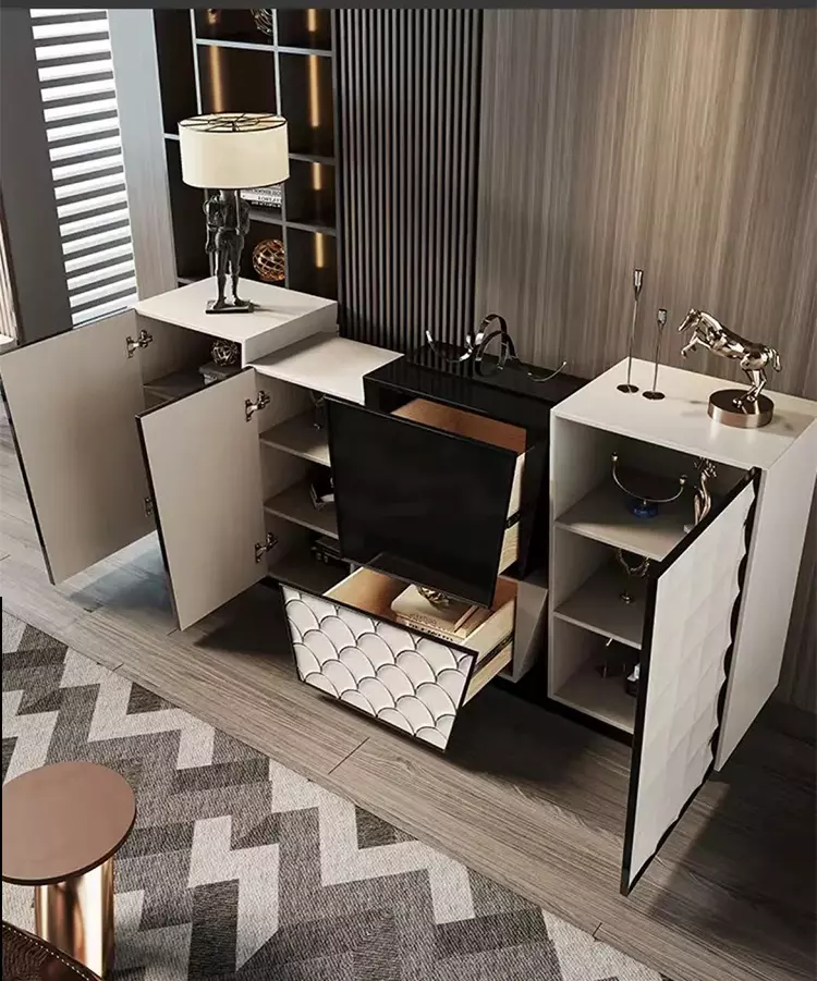 طاولة كونسول متعددة اشكال هندسية