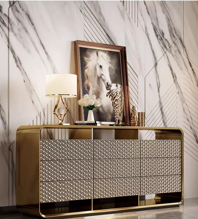 طاولة كونسول بتصميم ملكي فاخر