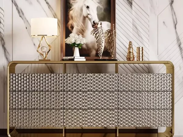 طاولة كونسول بتصميم ملكي فاخر