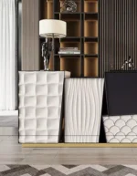 طاولة كونسول متعددة اشكال هندسية