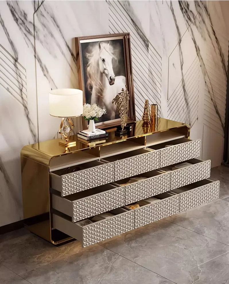 طاولة كونسول بتصميم ملكي فاخر