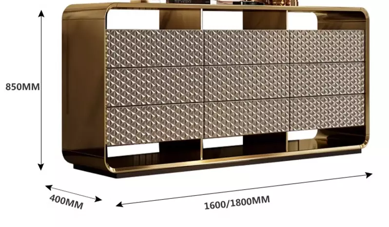 طاولة كونسول بتصميم ملكي فاخر