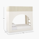 ⁦سرير أطفال بدورين بتصميم مودرن⁩ - الصورة ⁦5⁩