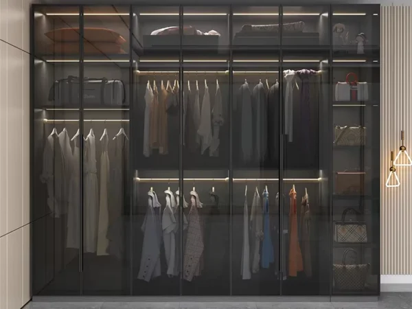 خزانة ملابس فاخرة لغرفة النوم