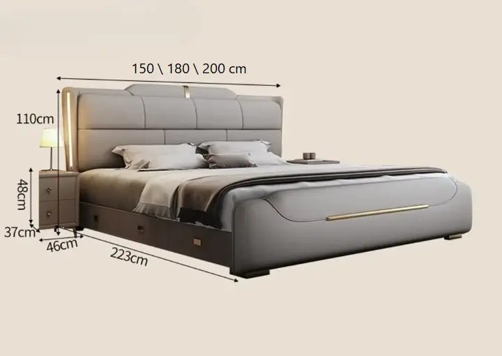 سرير غرفة نوم فاخر