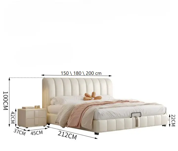 سرير غرفة نوم بتصميم فاخر مميز