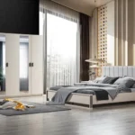 غرفة نوم كاملة بتصميم بسيط