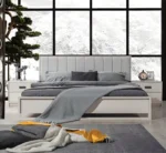 غرفة نوم كاملة بتصميم بسيط