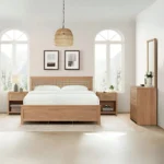 غرفة نوم كاملة بتصميم ريفي