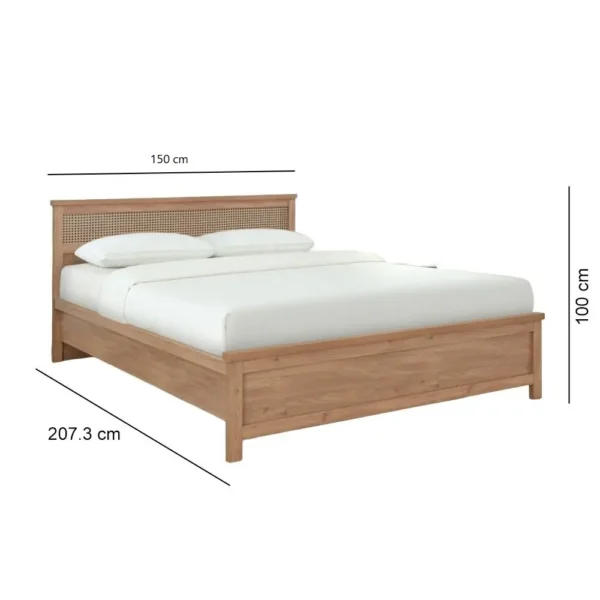 غرفة نوم كاملة بتصميم ريفي 