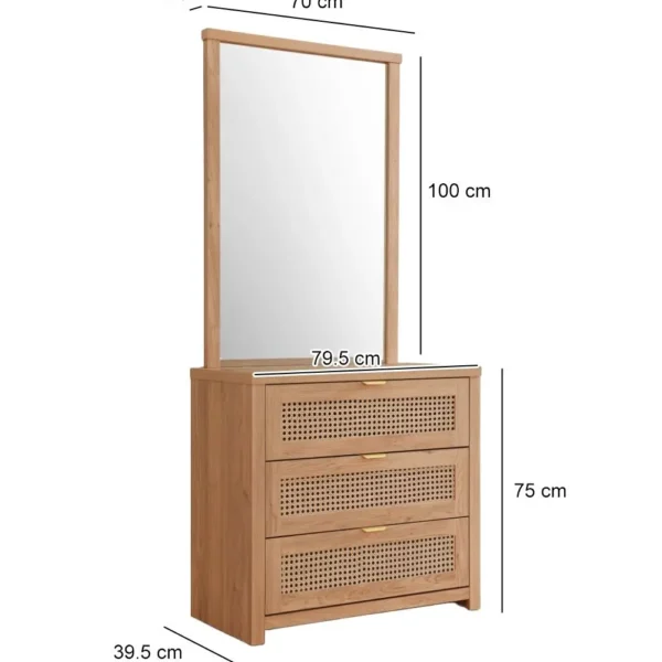 غرفة نوم كاملة بتصميم ريفي 