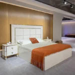 طقم غرفة نوم مميزة بتفاصيل حادة و مميزة