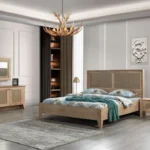 غرفة نوم بتصميم اسكندافي