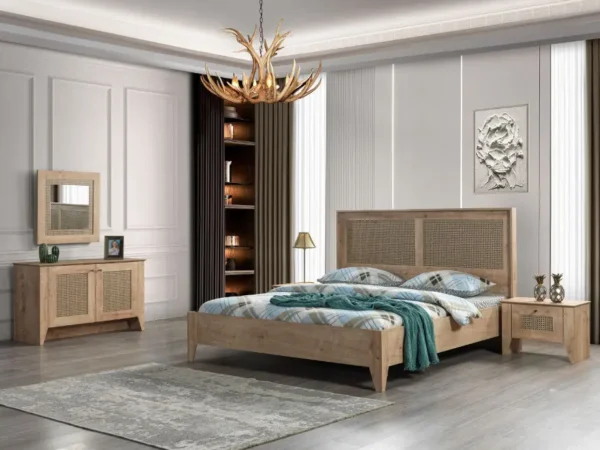 غرفة نوم بتصميم اسكندافي