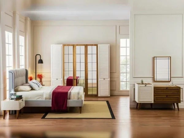 غرفة نوم مزدوجة مودرن