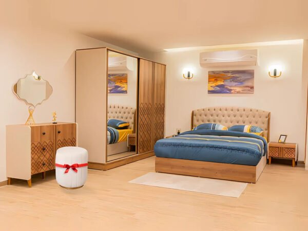 غرفة نوم كاملة بتصميم فريد