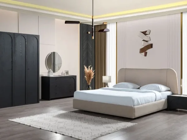 طقم غرفة نوم كاملة كينج انيق