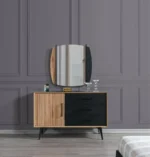 طقم غرفة نوم كاملة بتصميم انيق