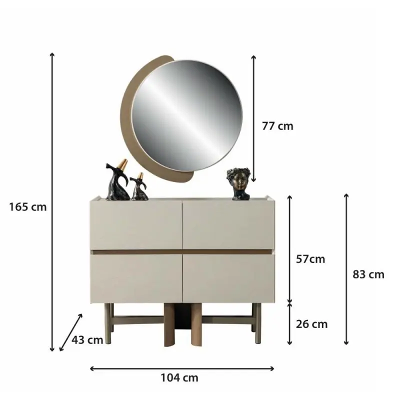 غرفة نوم كاملة بخامات فاخرة