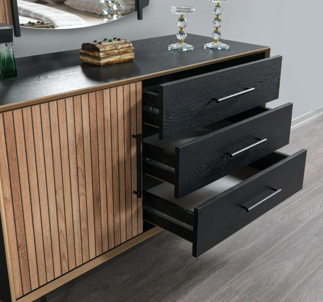 طقم غرفة نوم كاملة بتصميم انيق