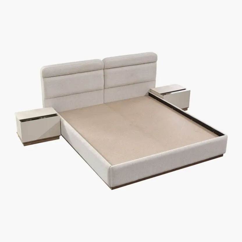 طقم غرفة نوم كاملة بتصميم بسيط