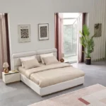 طقم غرفة نوم كاملة بتصميم بسيط