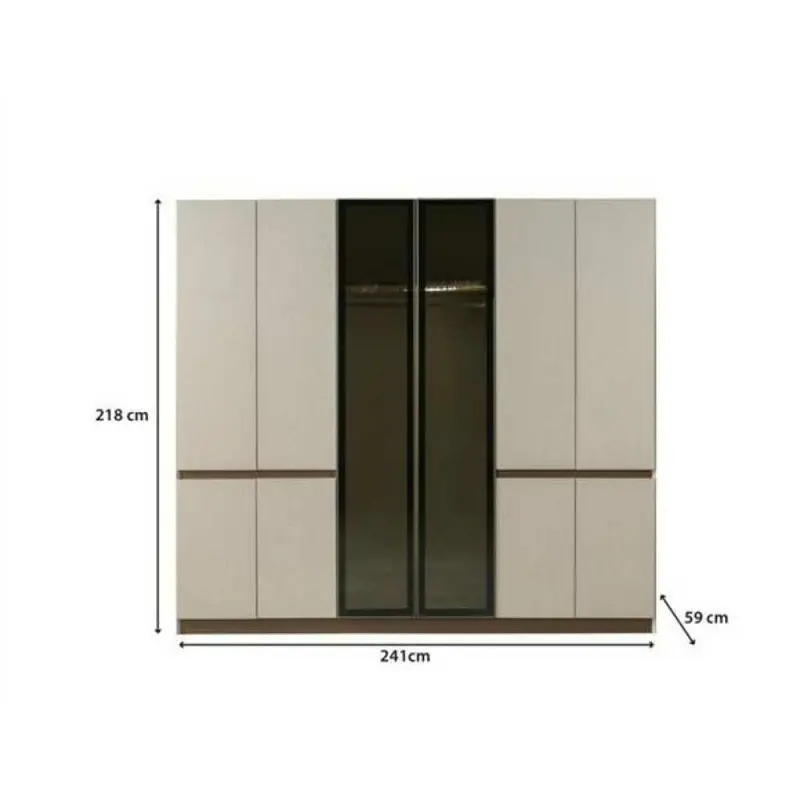 غرفة نوم كاملة بخامات فاخرة