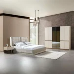 غرفة نوم كاملة بخامات فاخرة