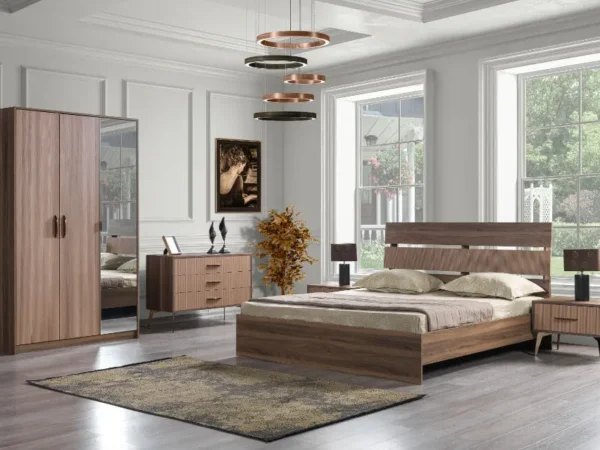 غرفة نوم كاملة بتصميم كلاسيك